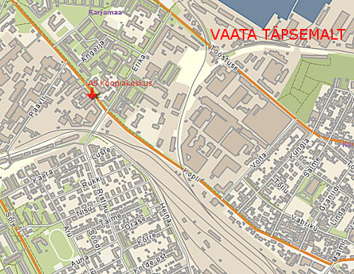 AS Koopiakeskus asukoht kaardil